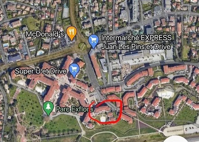 アパート Vue Juan Les Pins *